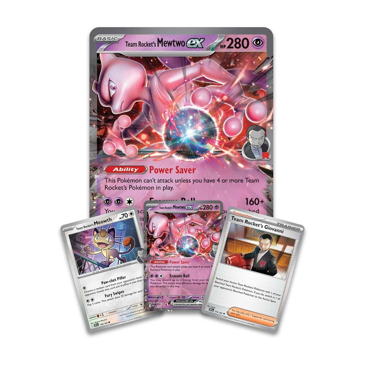 Pokémon TCG: Team Rocket's Mewtwo ex Box