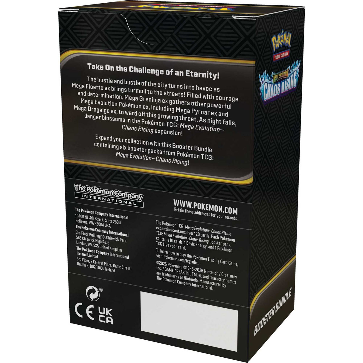 Pokémon TCG: Mega Evolution Chaos Rising - Booster Bundle – The
