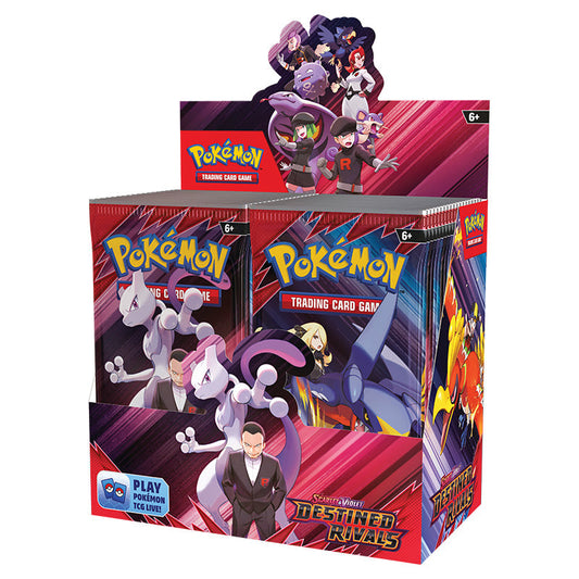 Destined Rivals Booster Box Pokémon TCG S&V 10 sealed pack