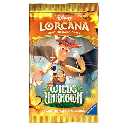 Disney Lorcana TCG - Wilds Unknown Booster Box (24 packs) - Set 12