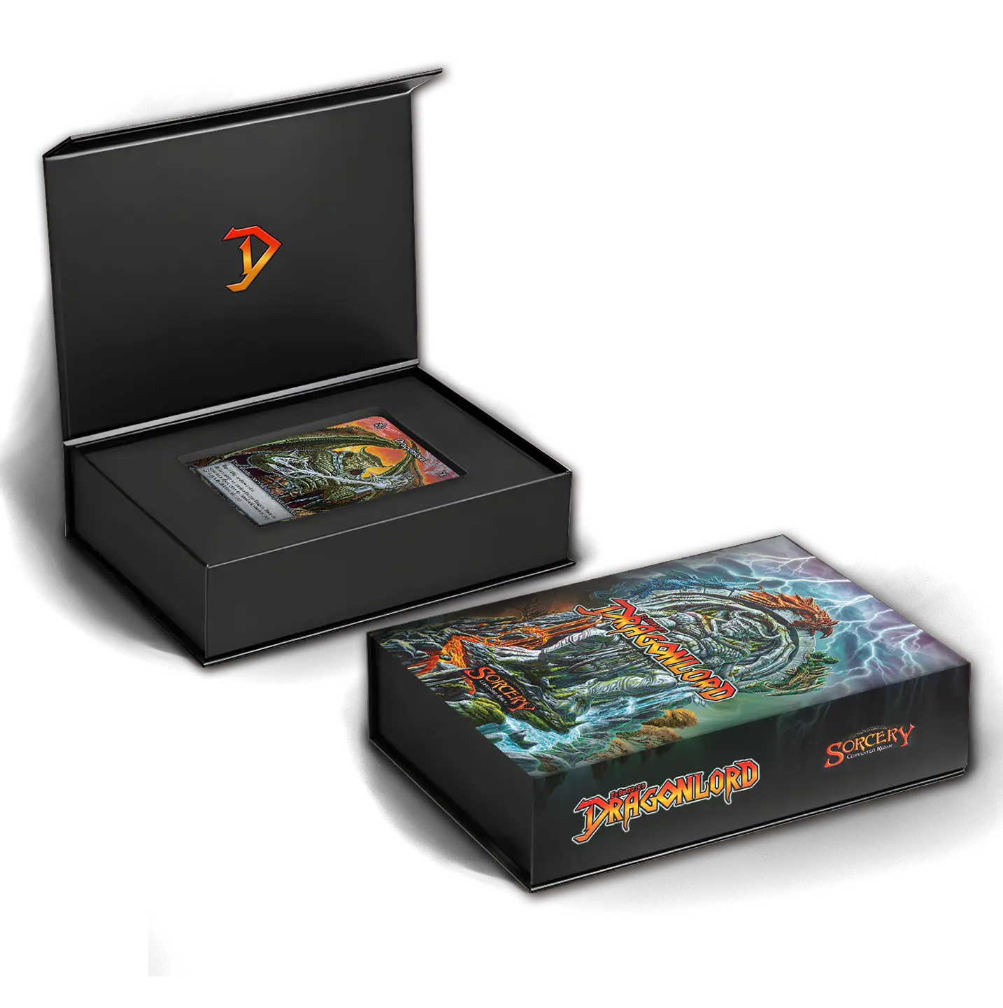 Sorcery Contested Realm Dragonlord Box Set artwork display