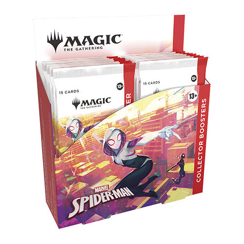 Marvel Spider-Man MTG Collector Booster Box sealed display