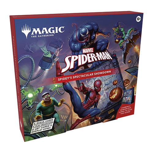 Marvel Spider-Man Scene Box MTG Marvel crossover card set