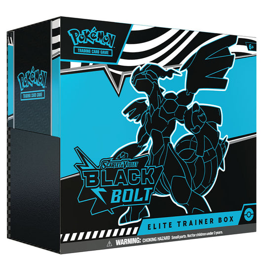 Black Bolt Elite Trainer Box Pokémon TCG Scarlet Violet UK