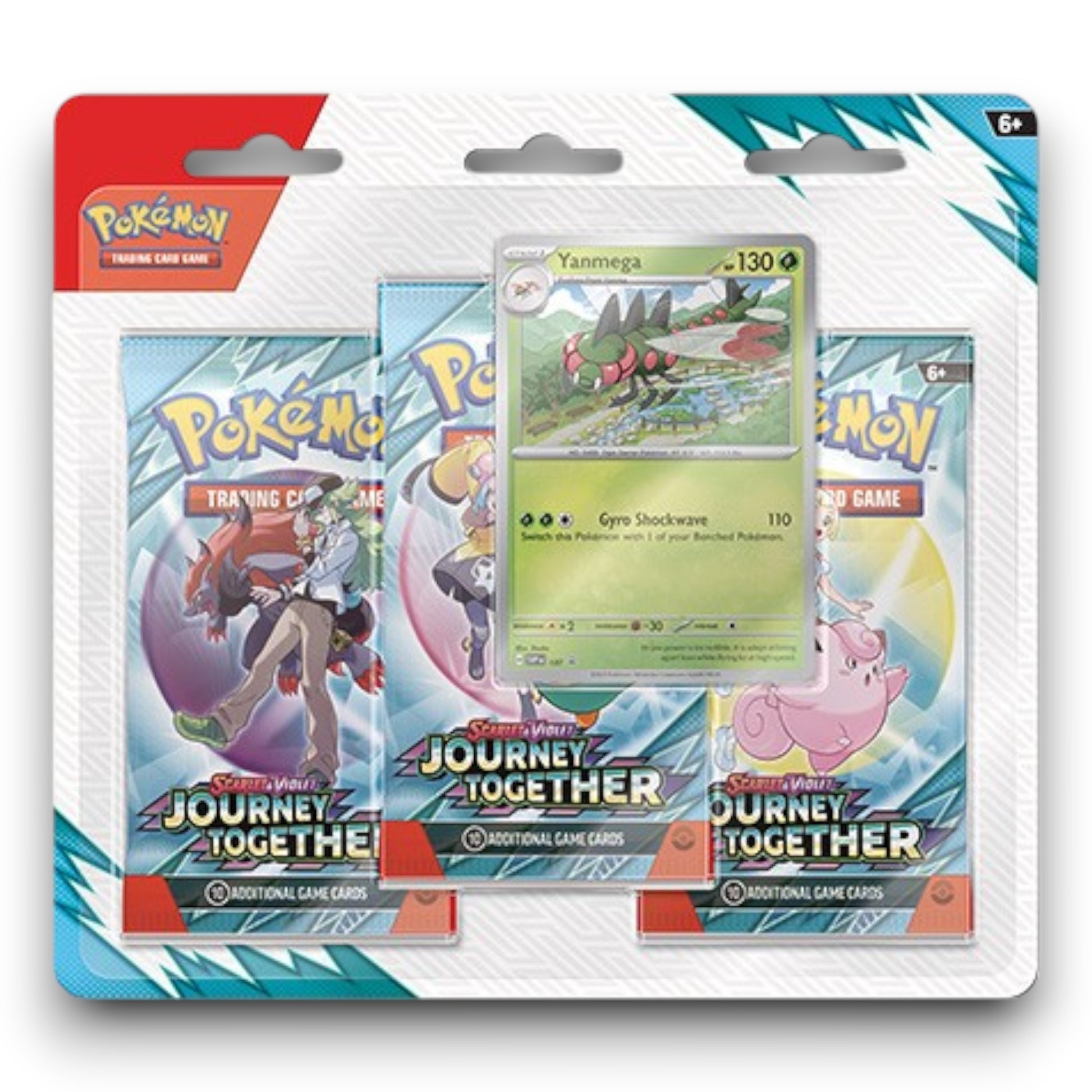 Scarlet and Violet Journey Together Yanmega blister pack