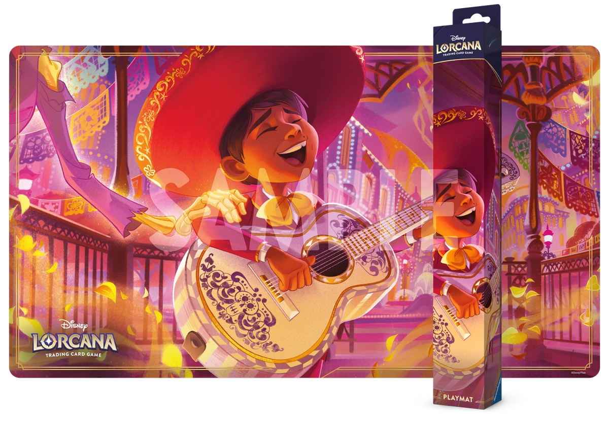 Disney Lorcana: Hyperia City Playmat – Miguel Rivera