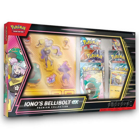 Iono’s Bellibolt ex Premium Collection Scarlet & Violet box