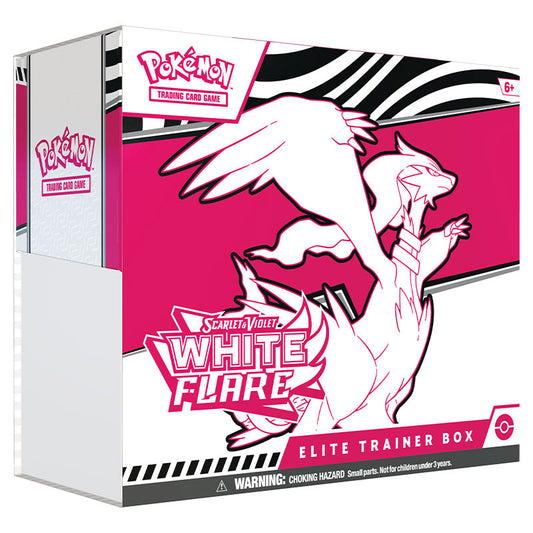 White Flare Elite Trainer Box with Thundurus promo card